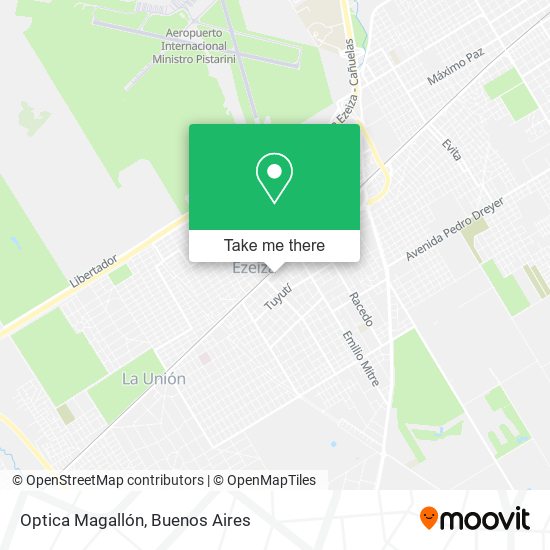 Mapa de Optica Magallón