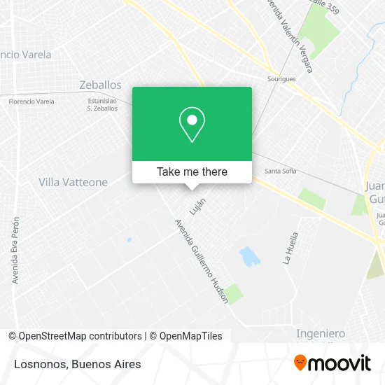 Losnonos map