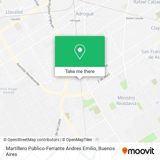 Martillero Público-Ferrante Andres Emilio map