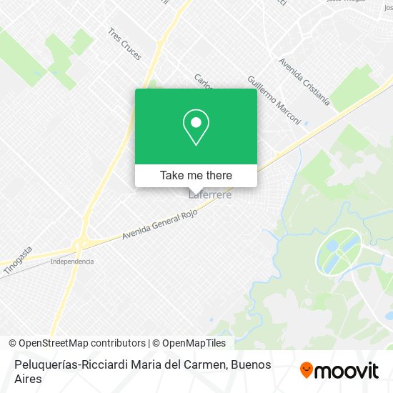 Peluquerías-Ricciardi Maria del Carmen map