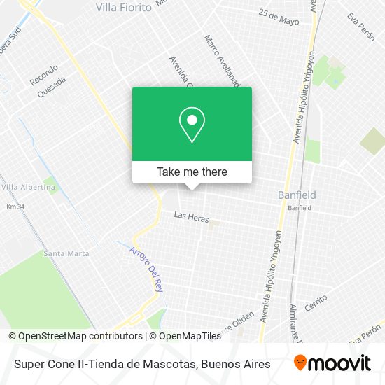 Mapa de Super Cone II-Tienda de Mascotas