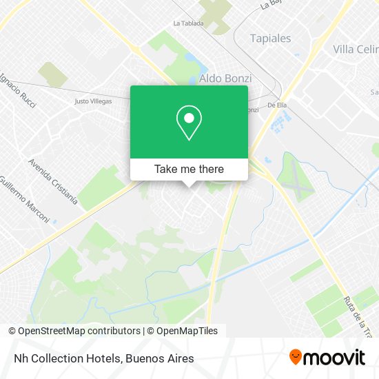 Nh Collection Hotels map