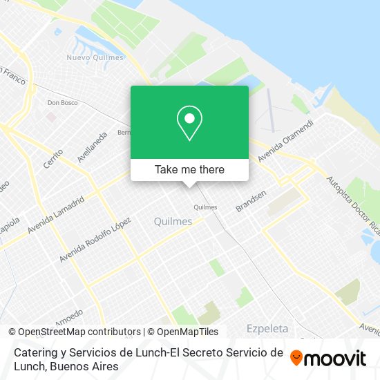 Catering y Servicios de Lunch-El Secreto Servicio de Lunch map