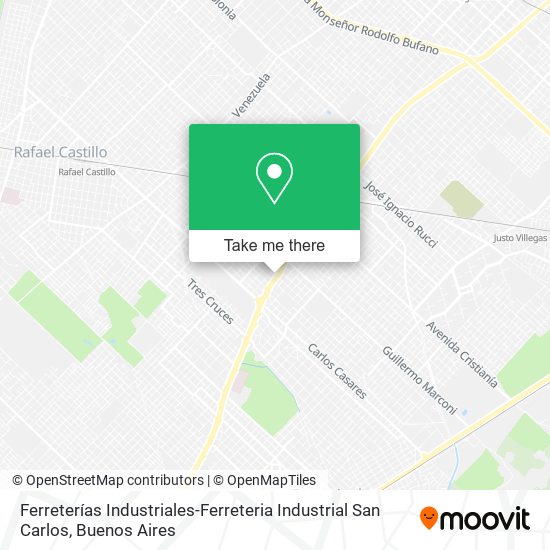 Mapa de Ferreterías Industriales-Ferreteria Industrial San Carlos