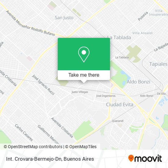 Mapa de Int. Crovara-Bermejo-Dn