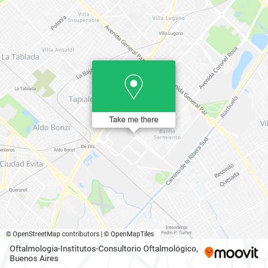 Oftalmologia-Institutos-Consultorio Oftalmológico map