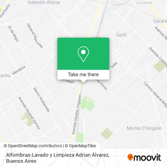 Mapa de Alfombras-Lavado y Limpieza-Adrian Álvarez