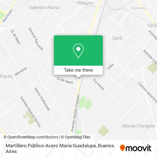 Mapa de Martillero Público-Acero Maria Guadalupe