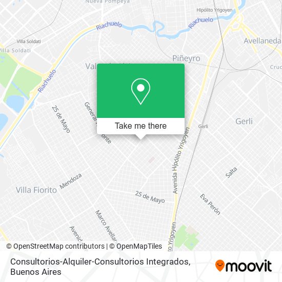 Consultorios-Alquiler-Consultorios Integrados map