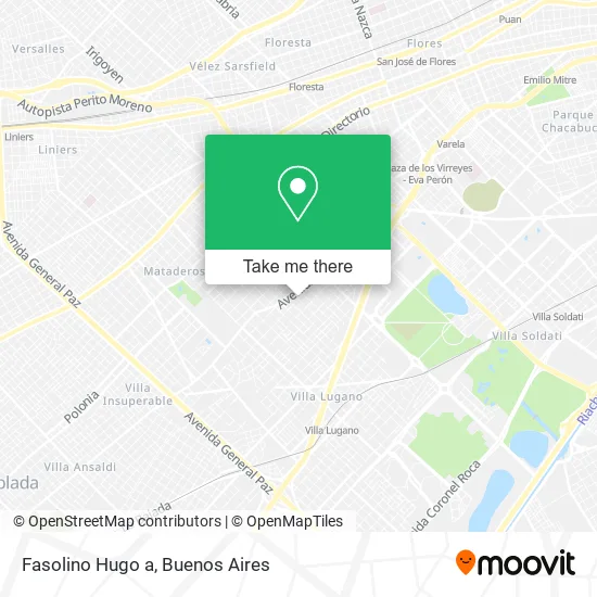 Mapa de Fasolino Hugo a