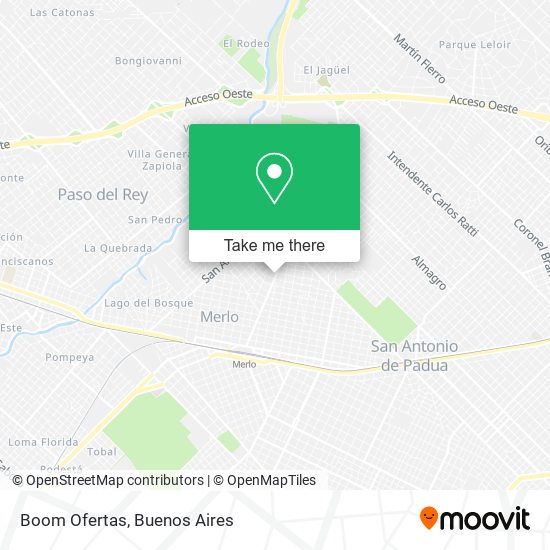 Boom Ofertas map