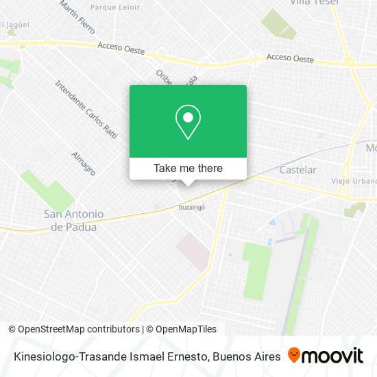 Kinesiologo-Trasande Ismael Ernesto map
