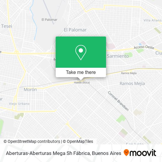 Aberturas-Aberturas Mega Sh Fábrica map
