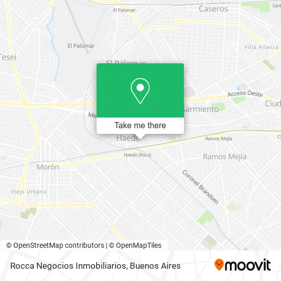 Rocca Negocios Inmobiliarios map