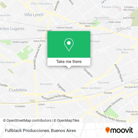 Fullblack Producciones map