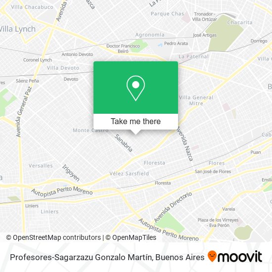 Profesores-Sagarzazu Gonzalo Martín map