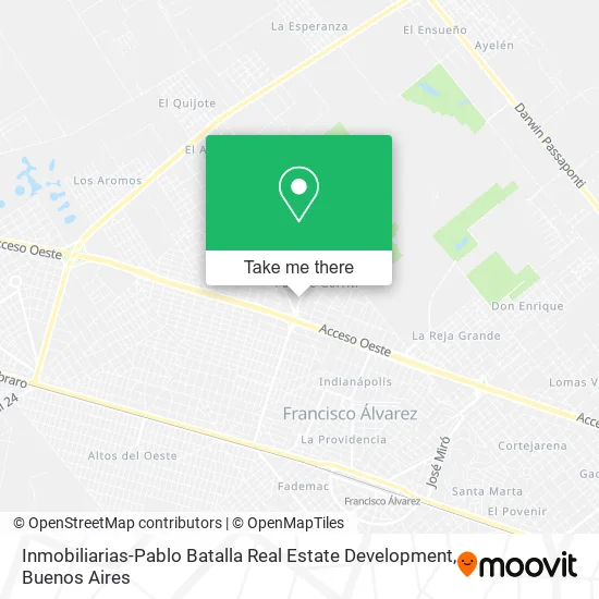 Inmobiliarias-Pablo Batalla Real Estate Development map