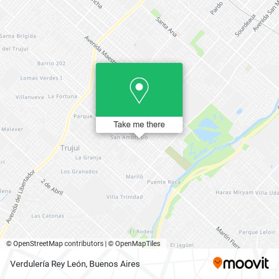 Verdulería Rey León map