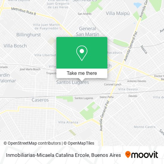 Inmobiliarias-Micaela Catalina Ercole map