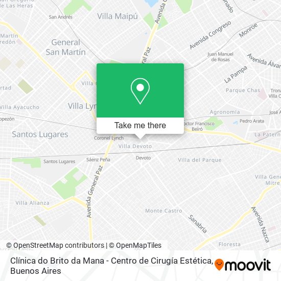 Clínica do Brito da Mana - Centro de Cirugía Estética map