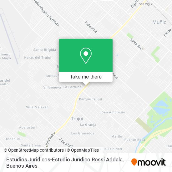 Mapa de Estudios Juridicos-Estudio Jurídico Rossi Addala