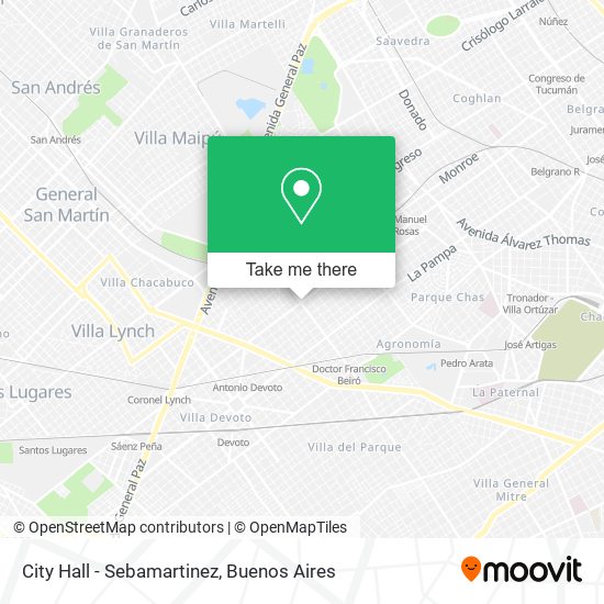 City Hall - Sebamartinez map