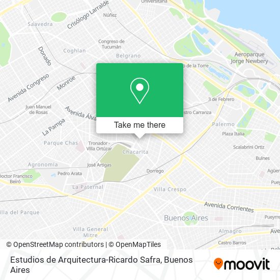 Estudios de Arquitectura-Ricardo Safra map