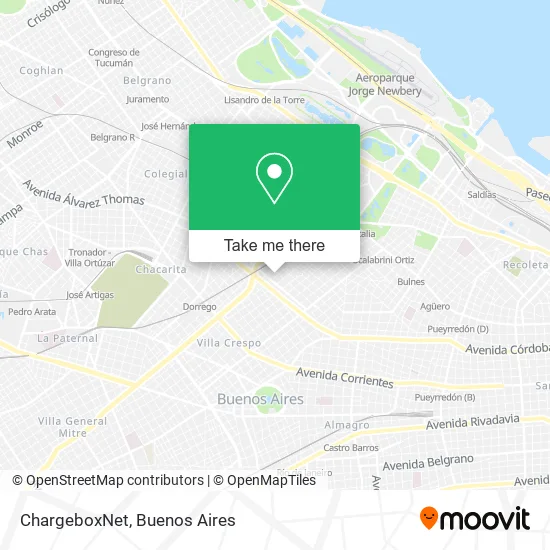 ChargeboxNet map