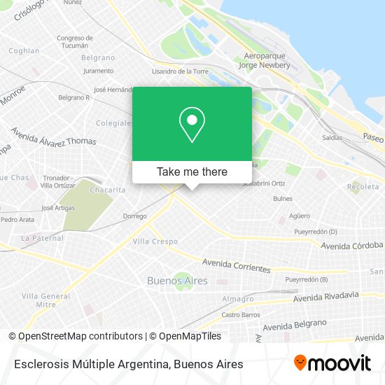 Esclerosis Múltiple Argentina map