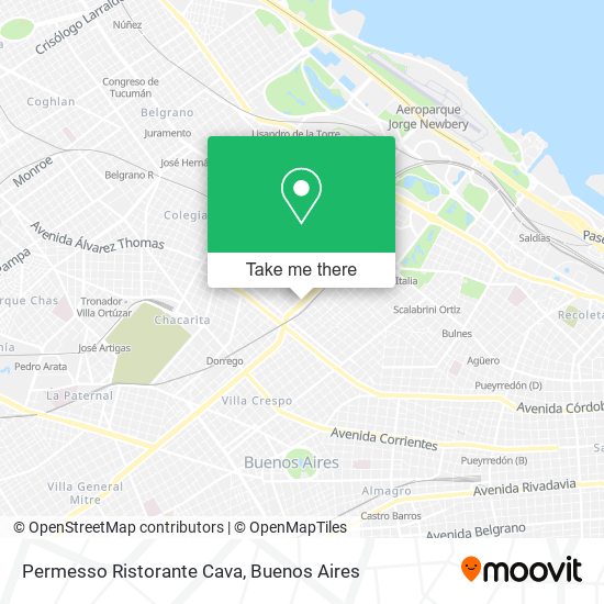 Permesso Ristorante Cava map