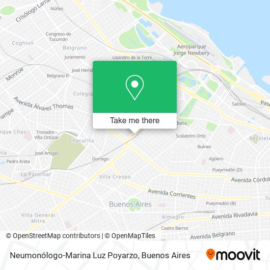 Neumonólogo-Marina Luz Poyarzo map