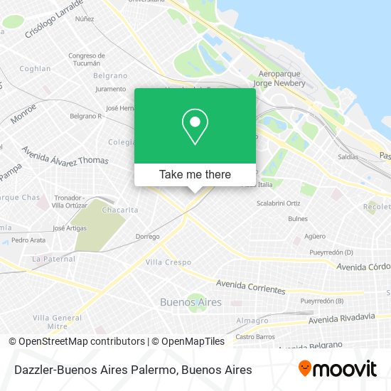 Dazzler-Buenos Aires Palermo map