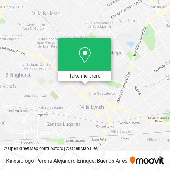 Kinesiologo-Pereira Alejandro Enrique map