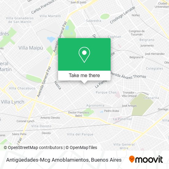 Antigüedades-Mcg Amoblamientos map