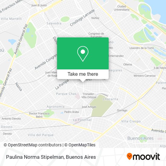 Mapa de Paulina Norma Stipelman