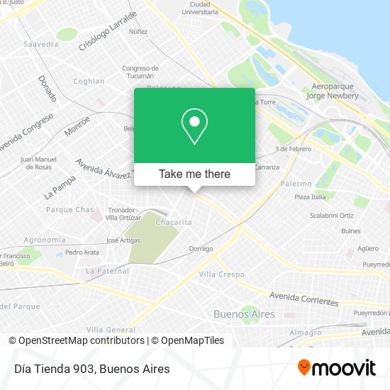 Mapa de Día Tienda 903