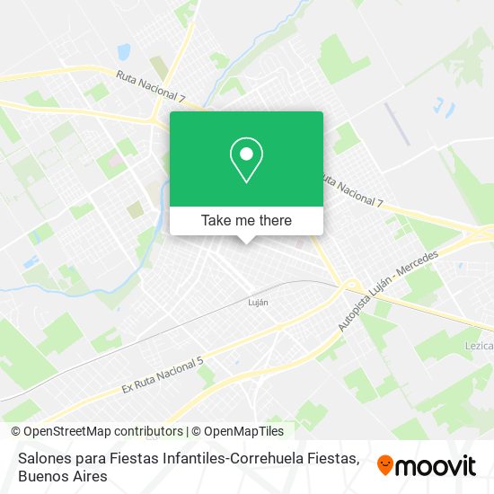 Salones para Fiestas Infantiles-Correhuela Fiestas map