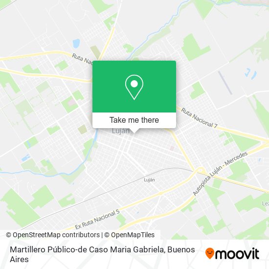 Martillero Público-de Caso Maria Gabriela map