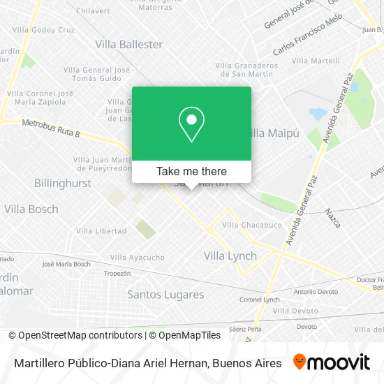 Martillero Público-Diana Ariel Hernan map