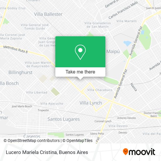 Mapa de Lucero Mariela Cristina