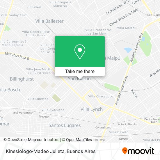 Kinesiologo-Madeo Julieta map