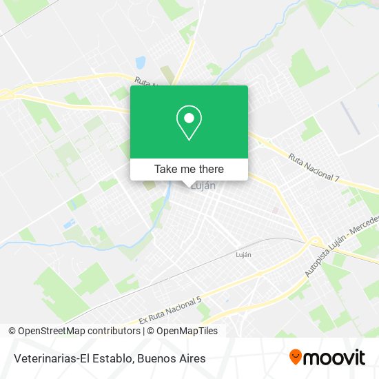 Veterinarias-El Establo map