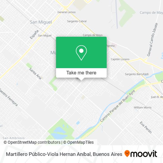 Mapa de Martillero Público-Viola Hernan Aníbal