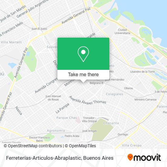 Mapa de Ferreterías-Articulos-Abraplastic
