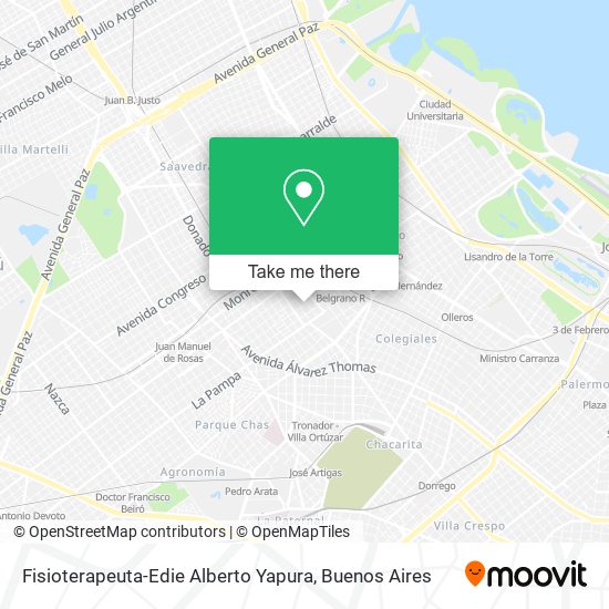 Fisioterapeuta-Edie Alberto Yapura map