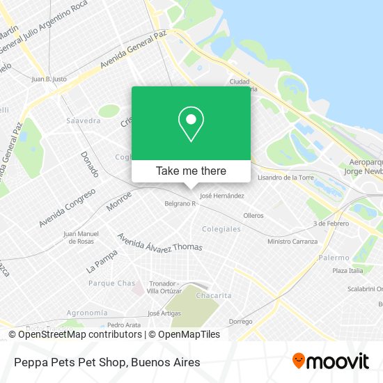 Mapa de Peppa Pets Pet Shop