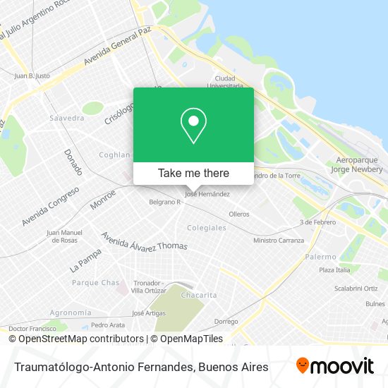 Traumatólogo-Antonio Fernandes map