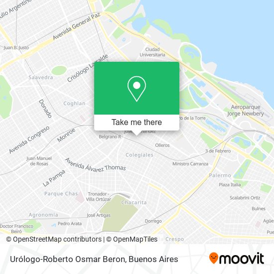 Urólogo-Roberto Osmar Beron map