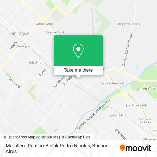 Martillero Público-Bielak Pedro Nicolas map