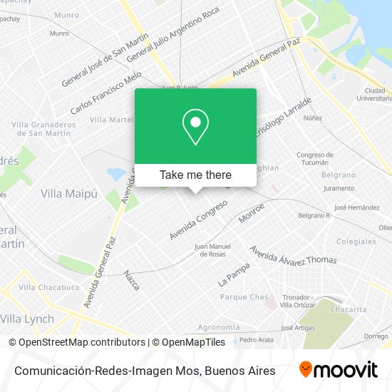 Comunicación-Redes-Imagen Mos map